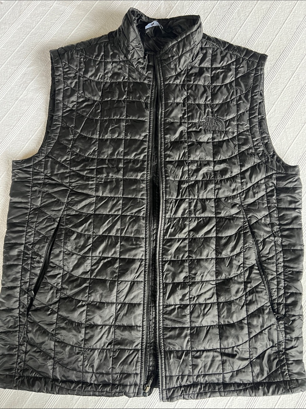 The North Face Black Quilted Men's Insulated Vest